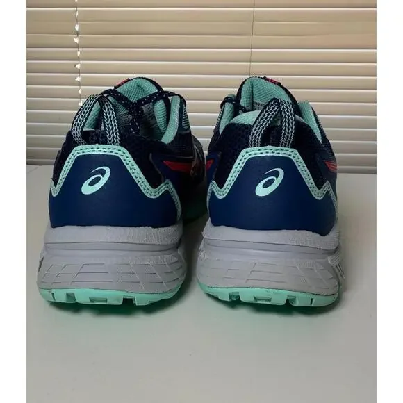 ASIC Women's GEL-VENTURE Mako Blue/Pink Glo Size 10 - Picture 3 of 9